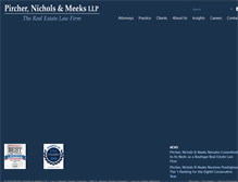 Tablet Screenshot of pircher.com